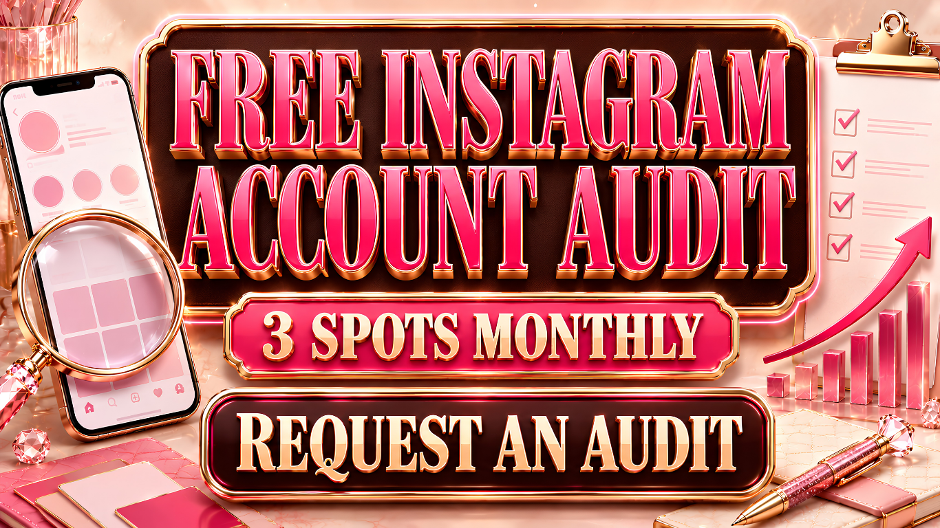 Free Instagram Account Audit — Three Spots Monthly